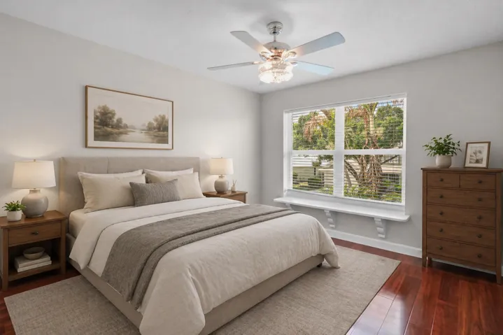 Perfectly staged Guest Room.