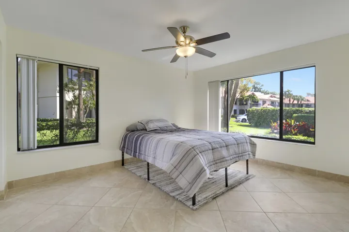 Primary Bedroom Staged