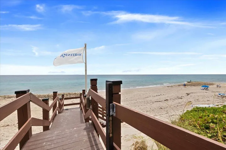 Beach walk over
