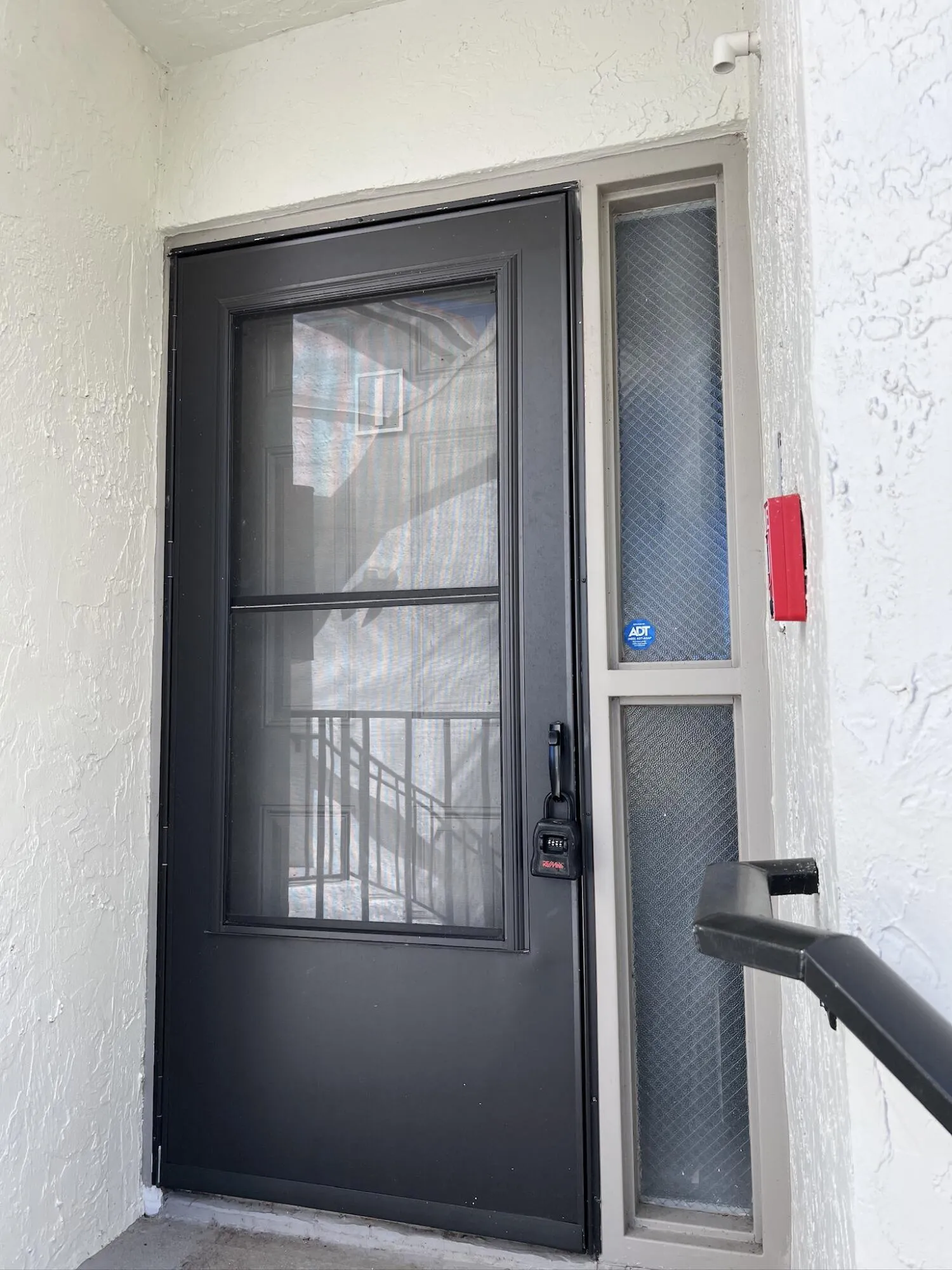 glass storm door
