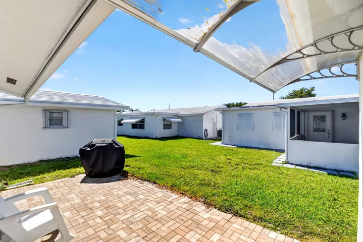 Rear Patio