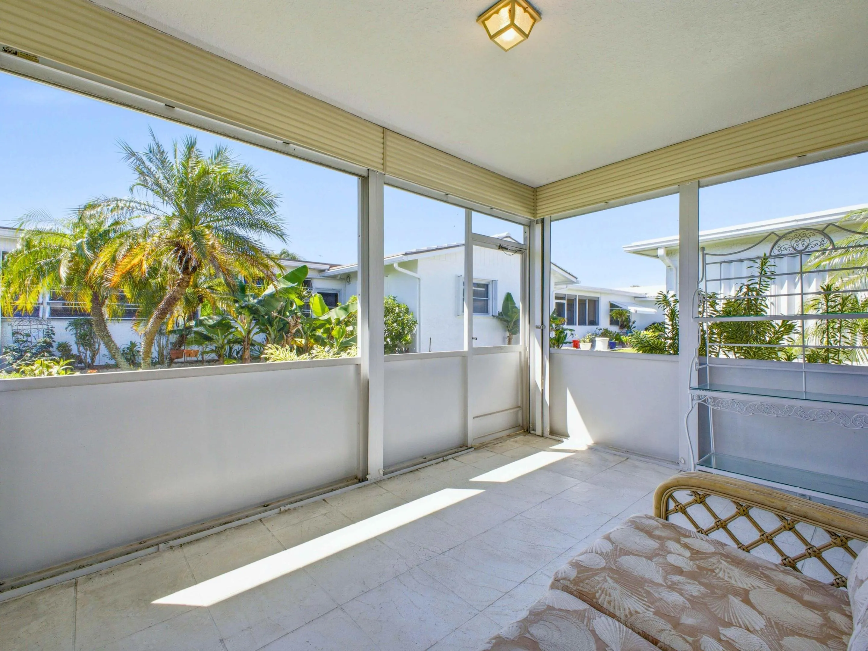 Screened Covered Patio