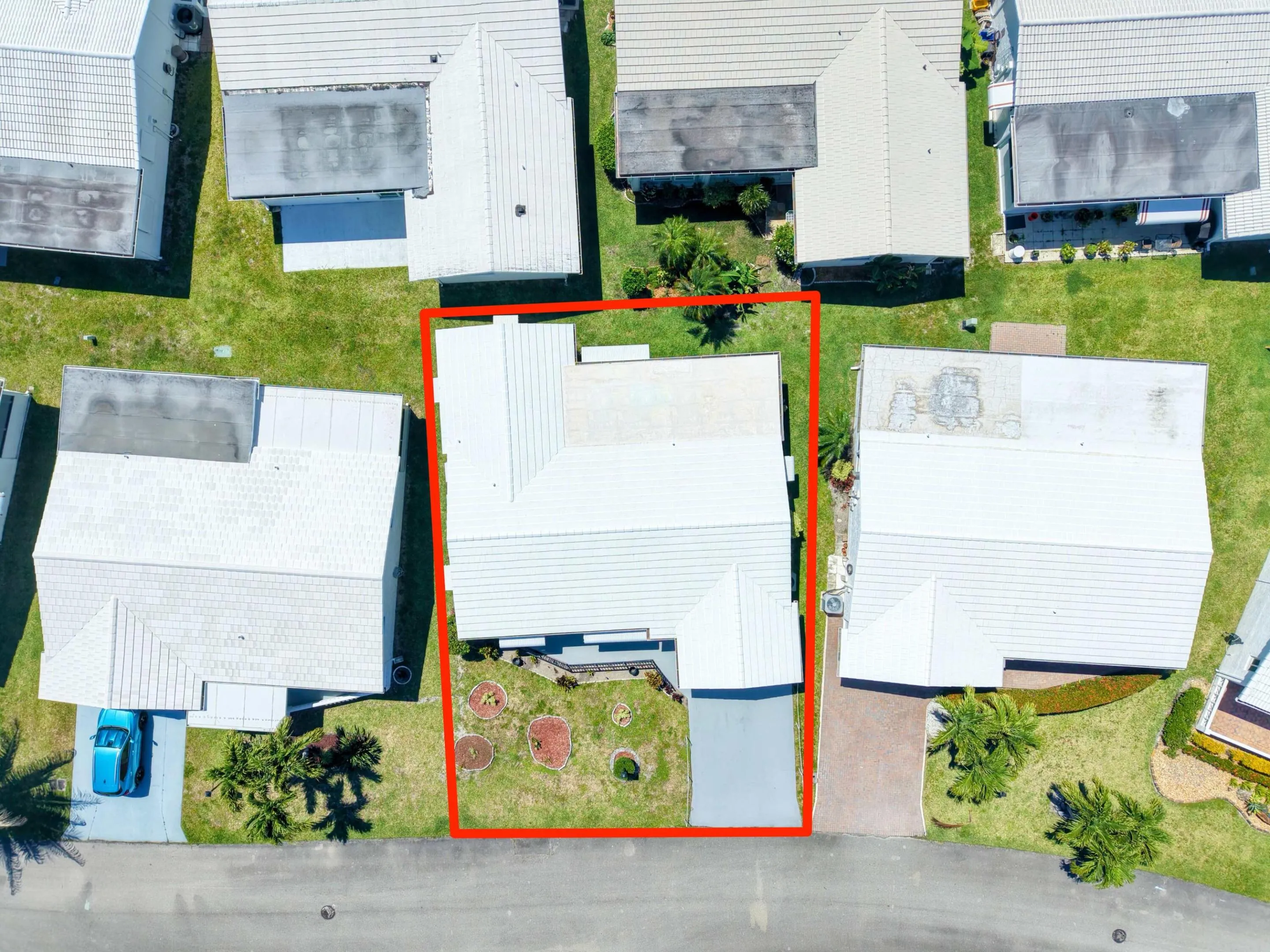 Drone Above Lot