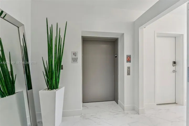 Private Elevator Entrance