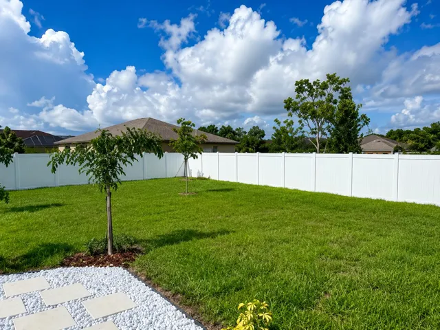 Fenced Yard