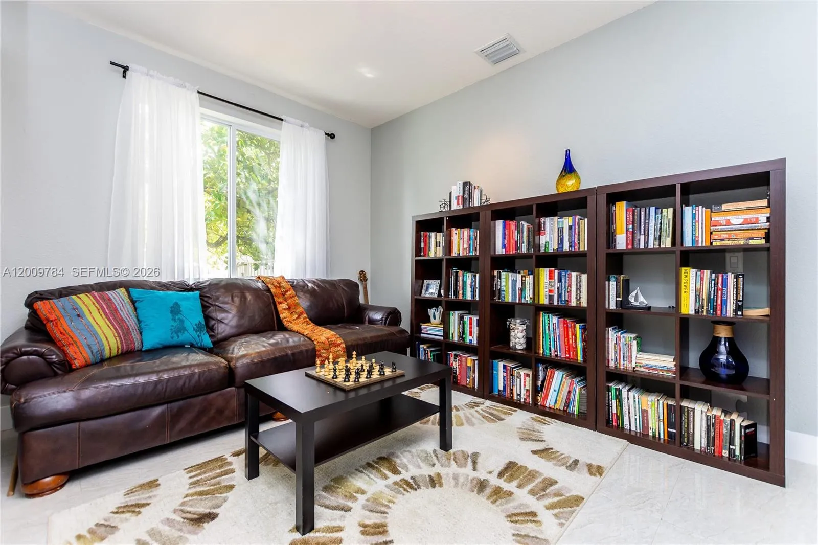 Bright reading area or formal dining room.