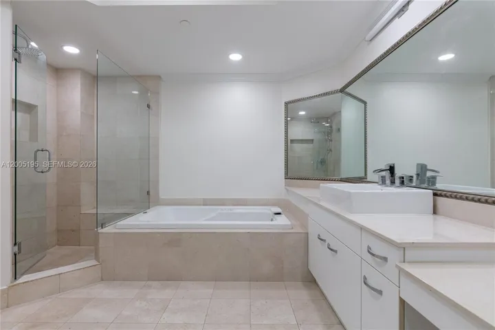 Dual Sinks, Marble Floors