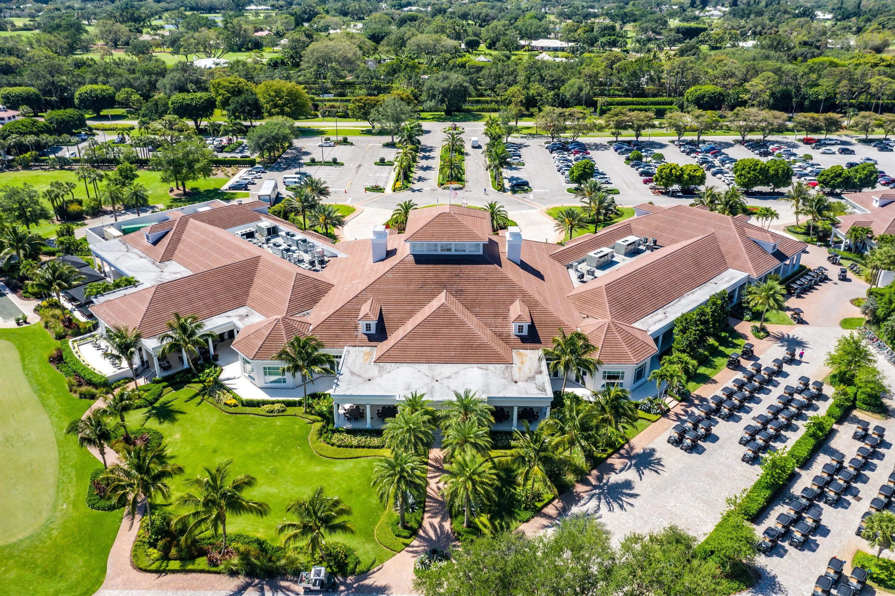 Back of Clubhouse