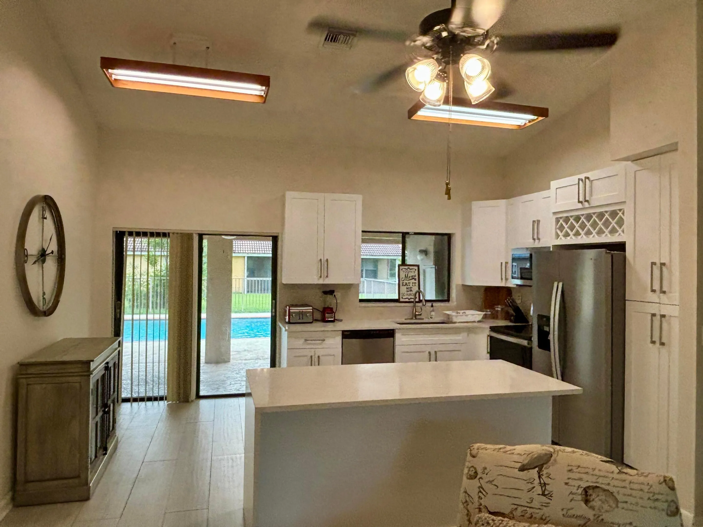 View from the kitchen