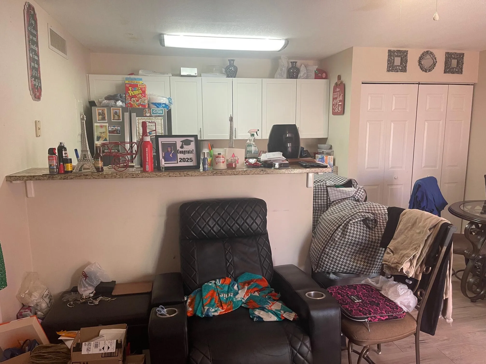 COMBO LIVING/DINING/KITCHEN
