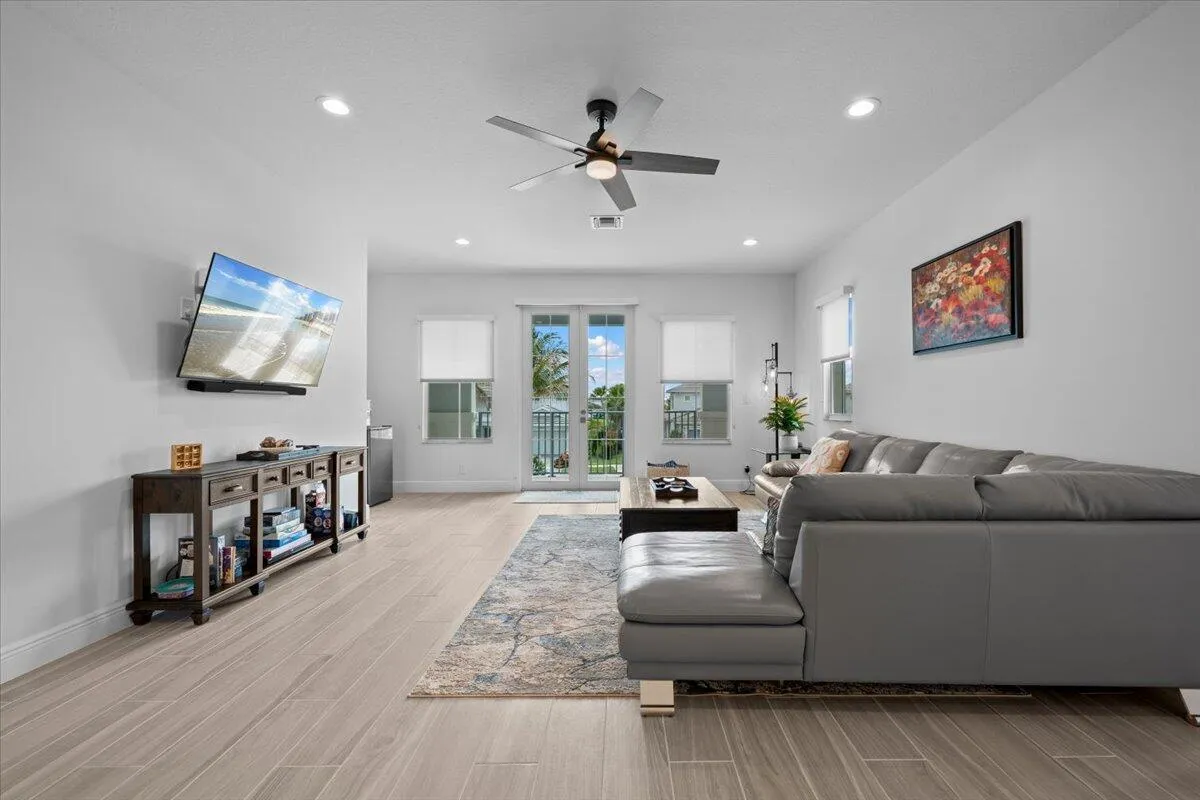 Upstairs Living