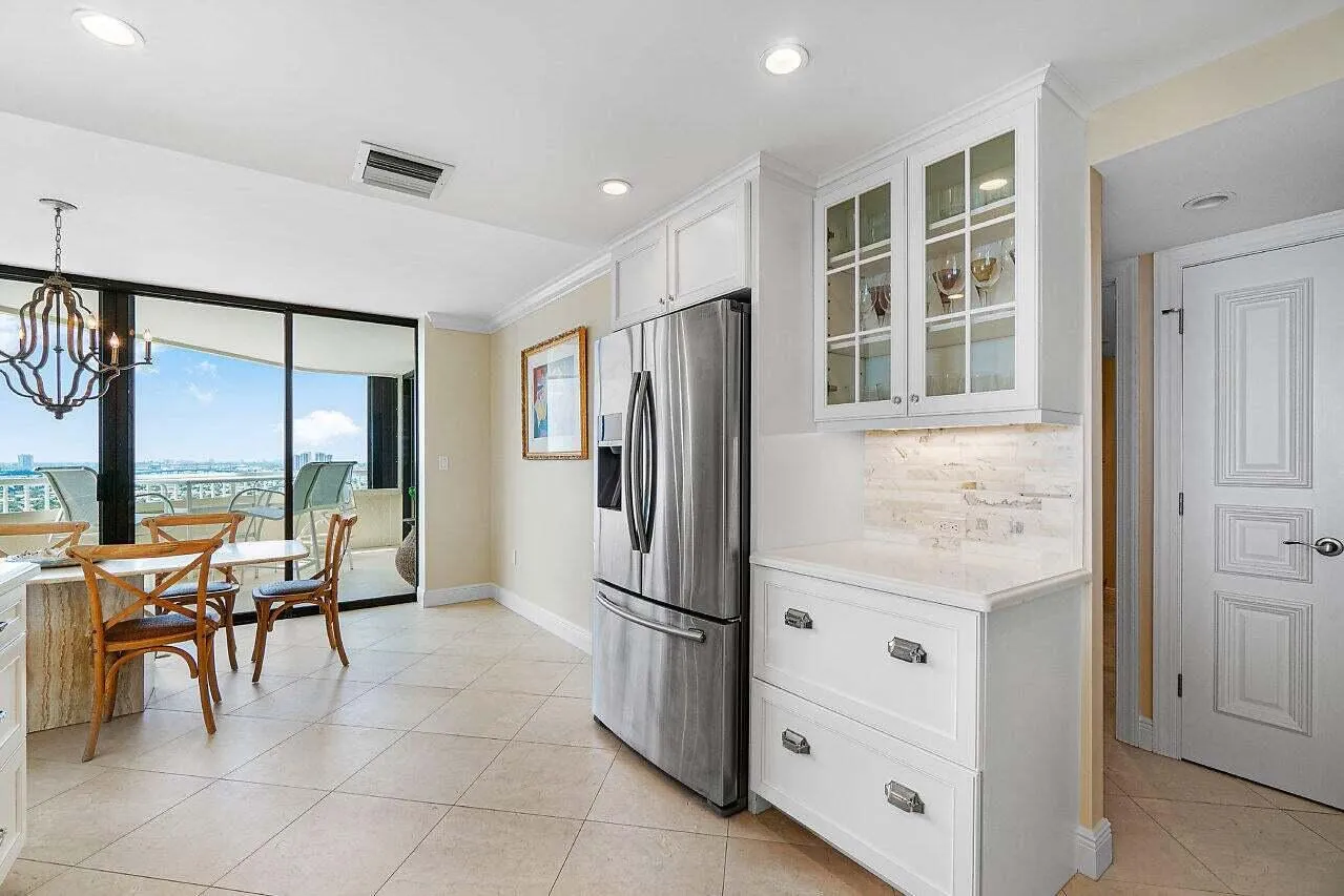 west side of kitchen