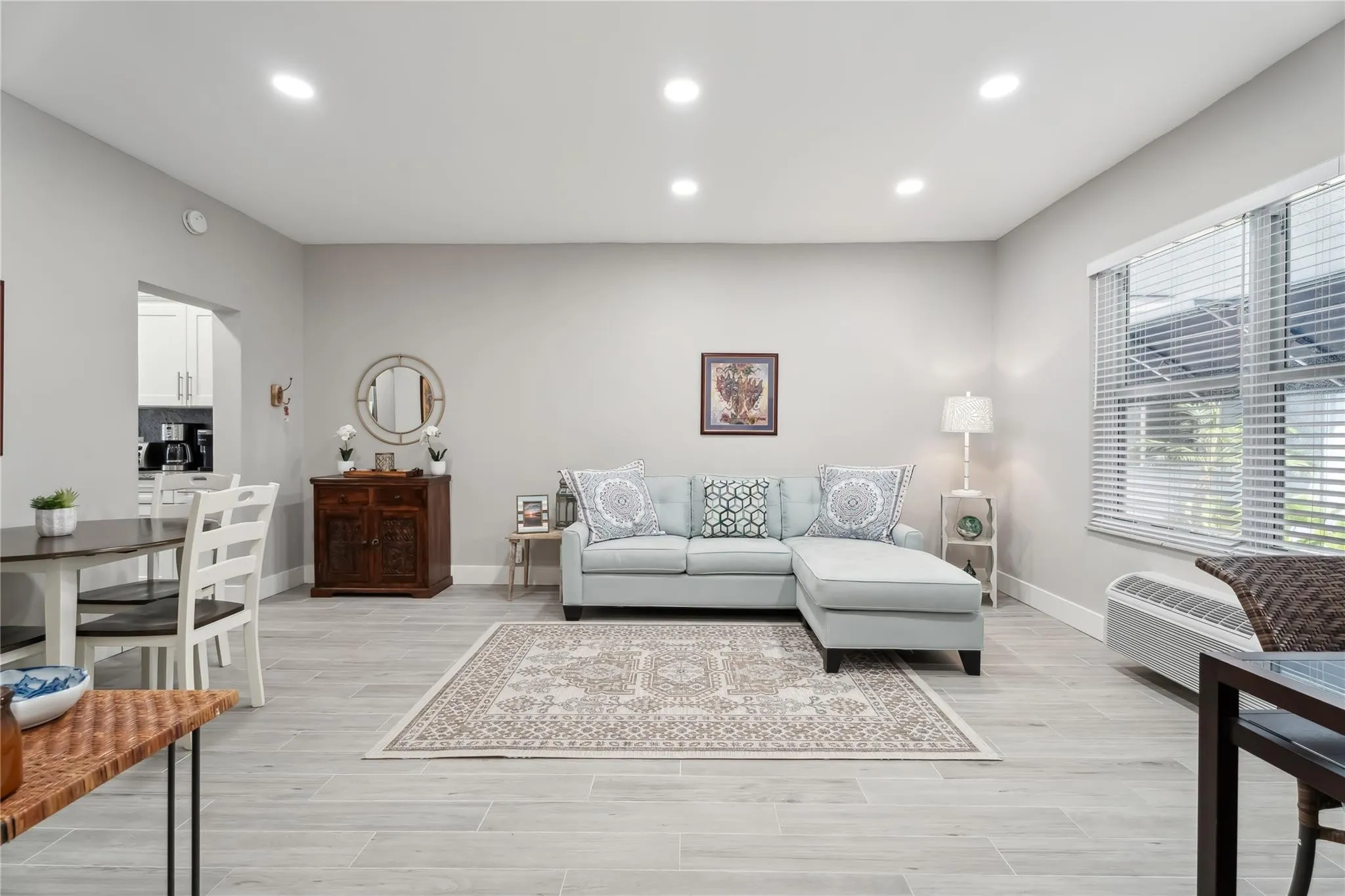 Beautiful and spacious first floor living area