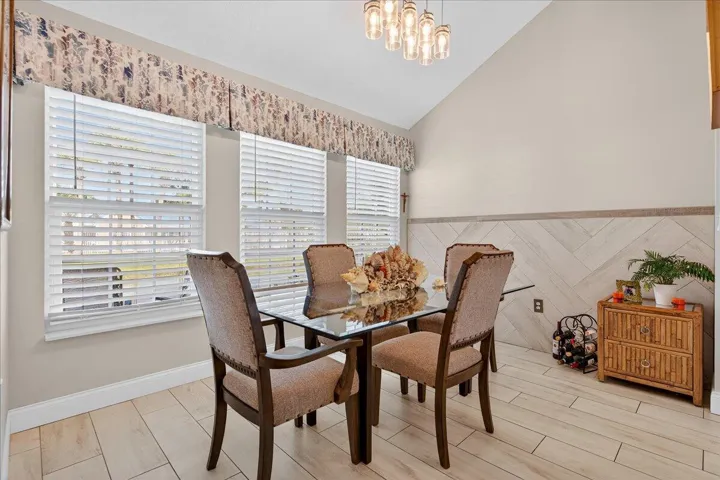 Dining Room with Lake View