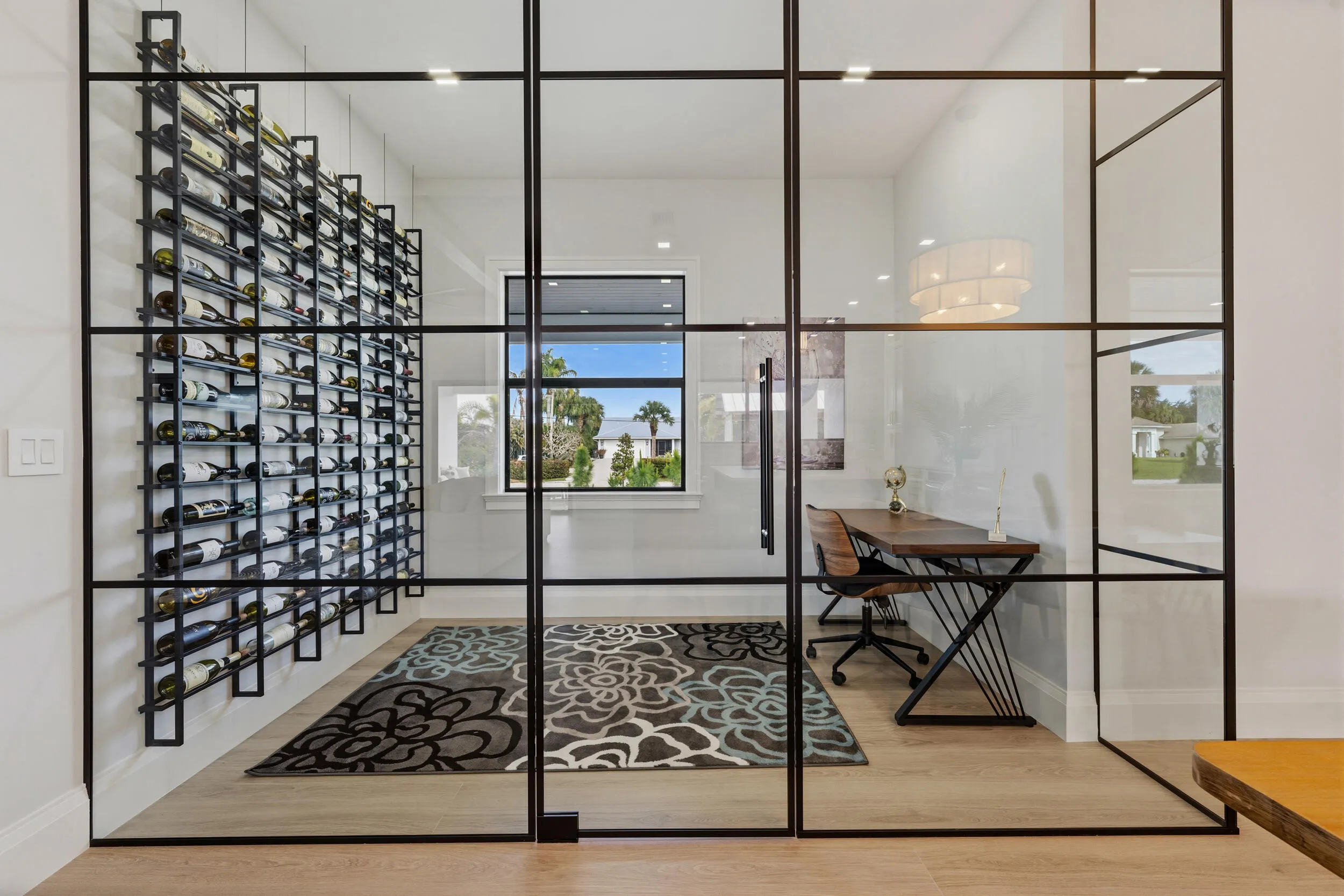 Wine Room and Office