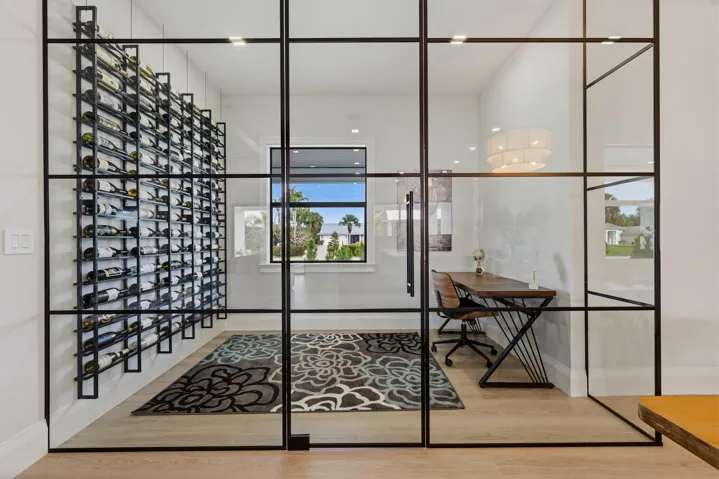 Wine Room and Office