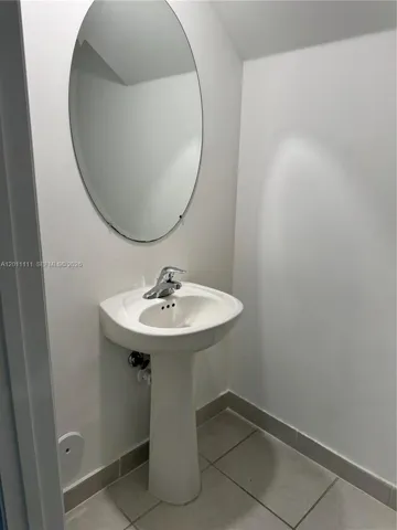 1/2 bathroom downstairs