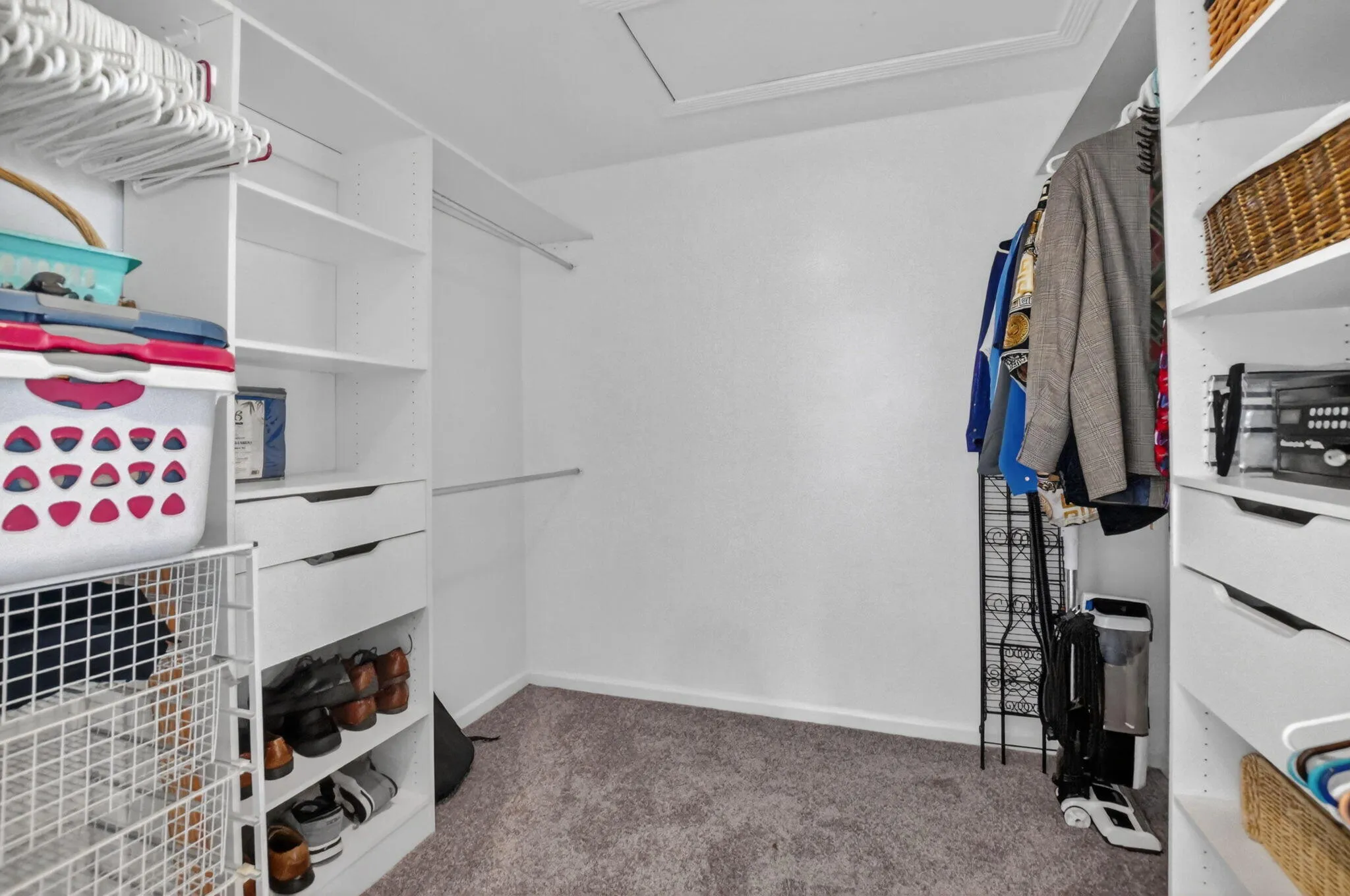 Primary Fully Outfitted Closet