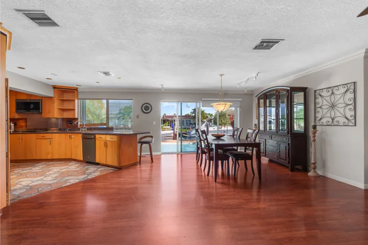 Dining area/ Kitchen Combo