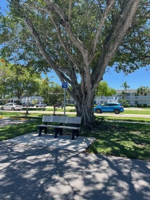 Bus stop in front of unit.