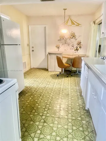 Breakfast area in the kitchen