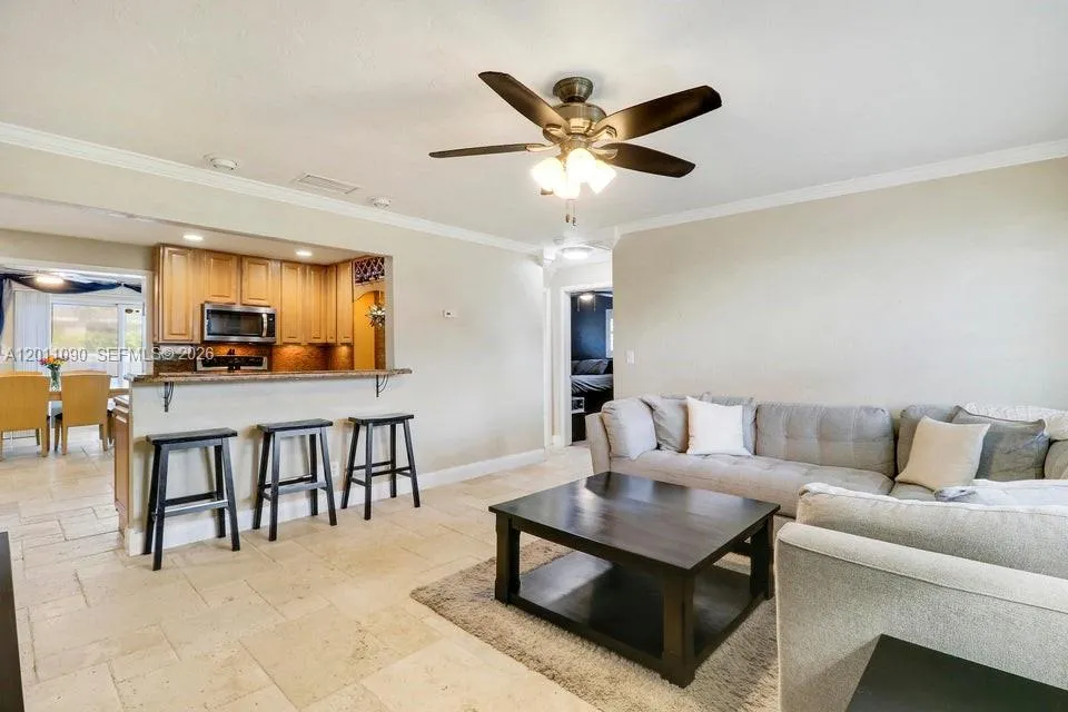 Kitchen-living area