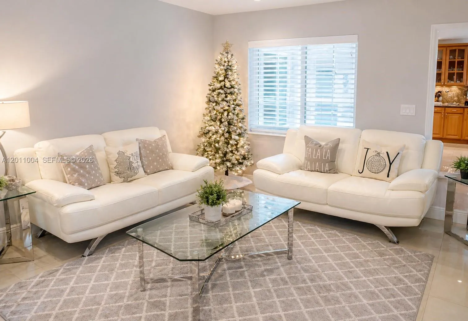 Previous Christmas set up