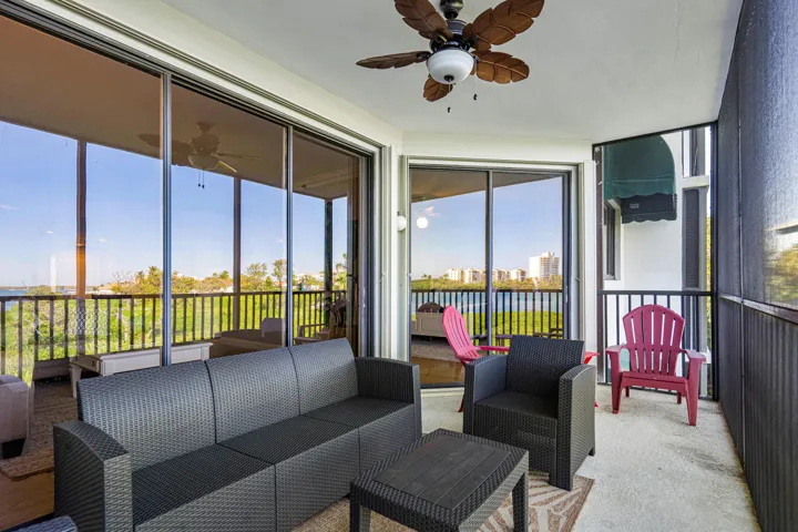 Balcony to master and living room