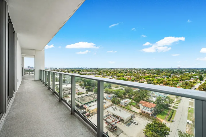 Bedroom 2 and 3 balcony