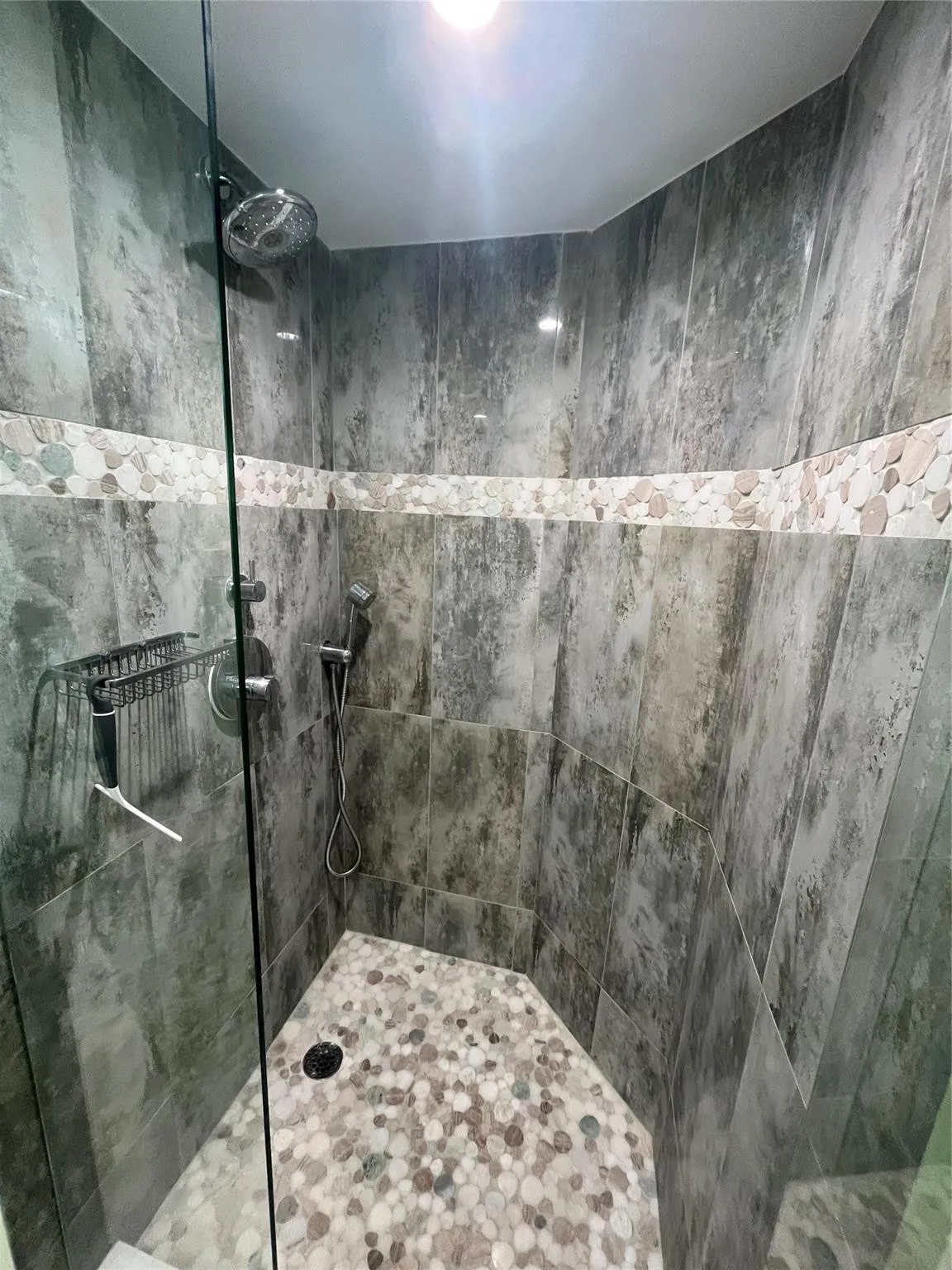 renovated shower
