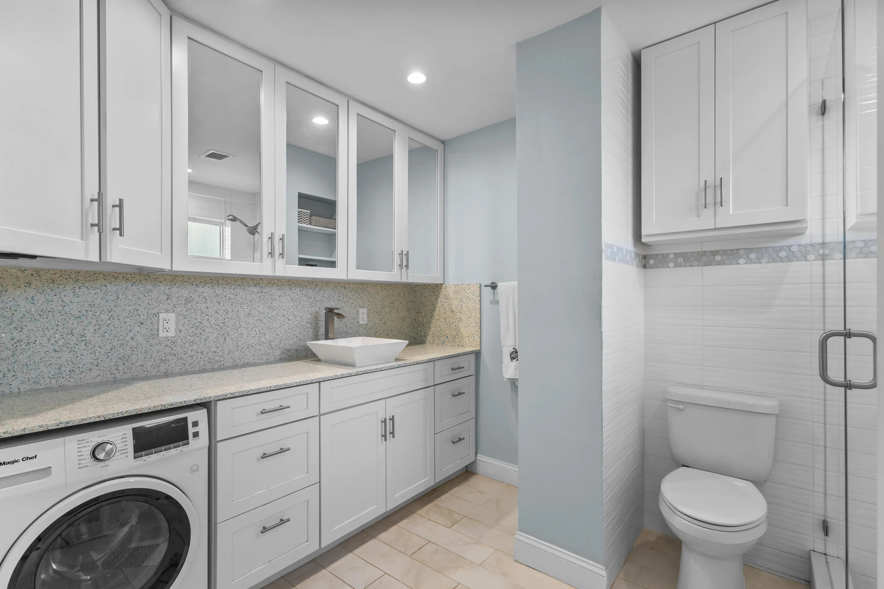 Unit 204 Bathroom Laundry