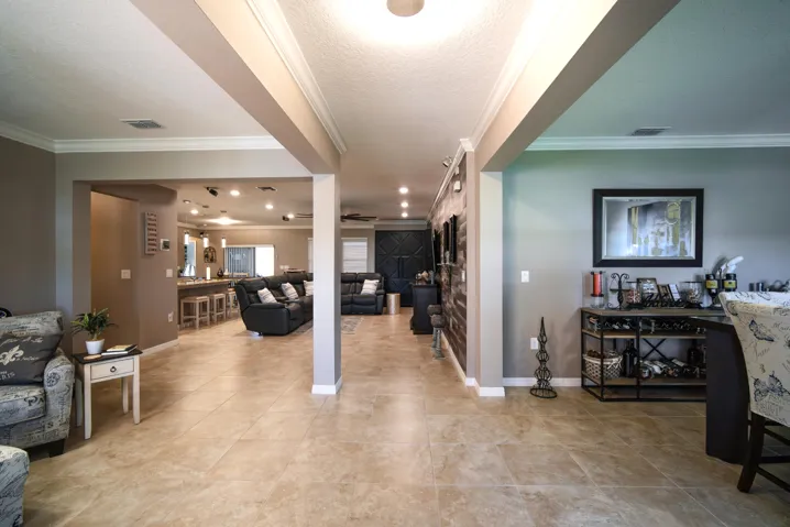 Open concept living with clean lines and easy flow