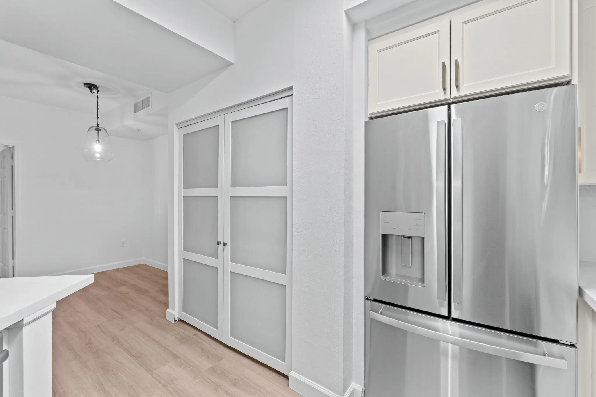 Laundry closet