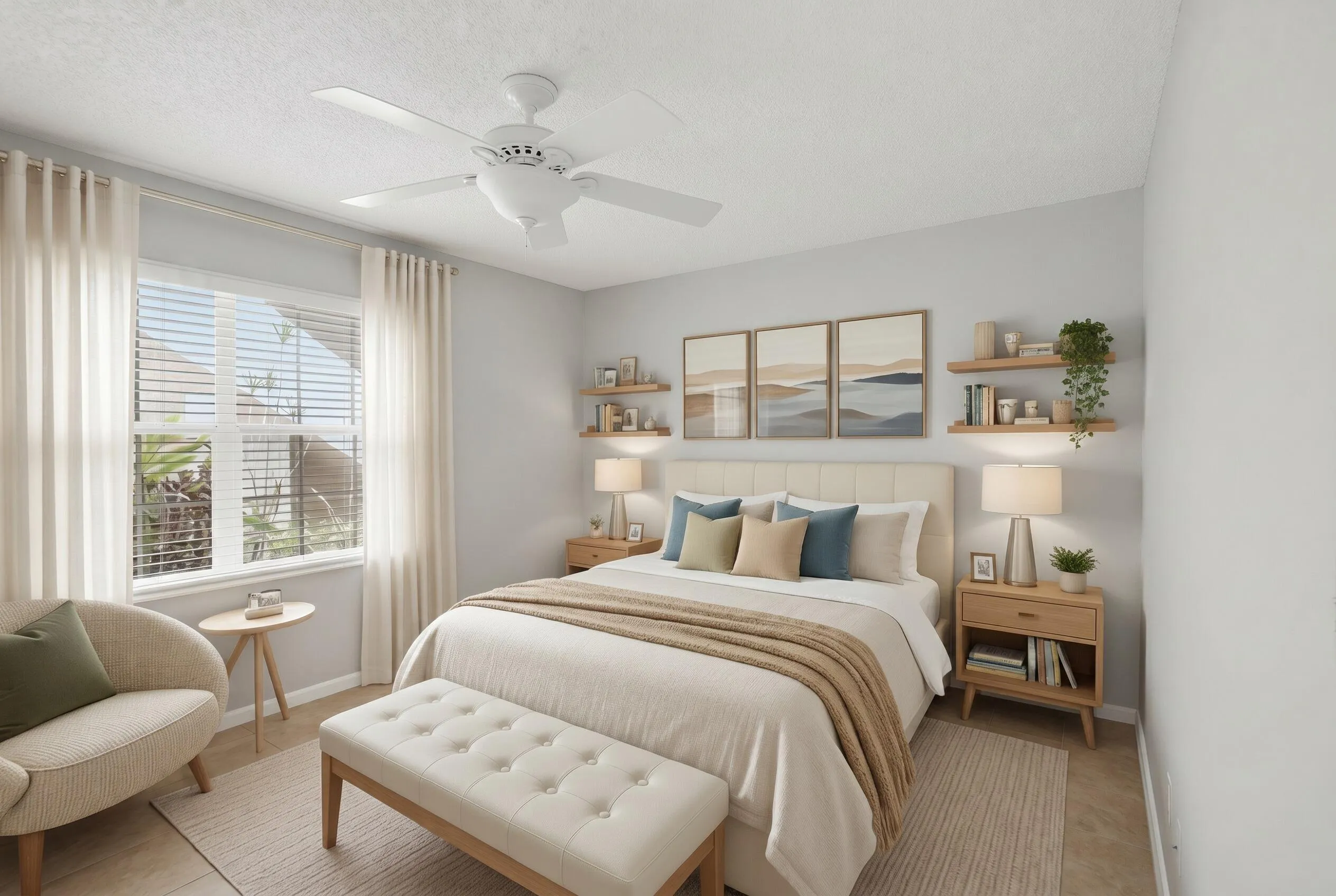 VIRTUAL STAGED BEDROOM #2