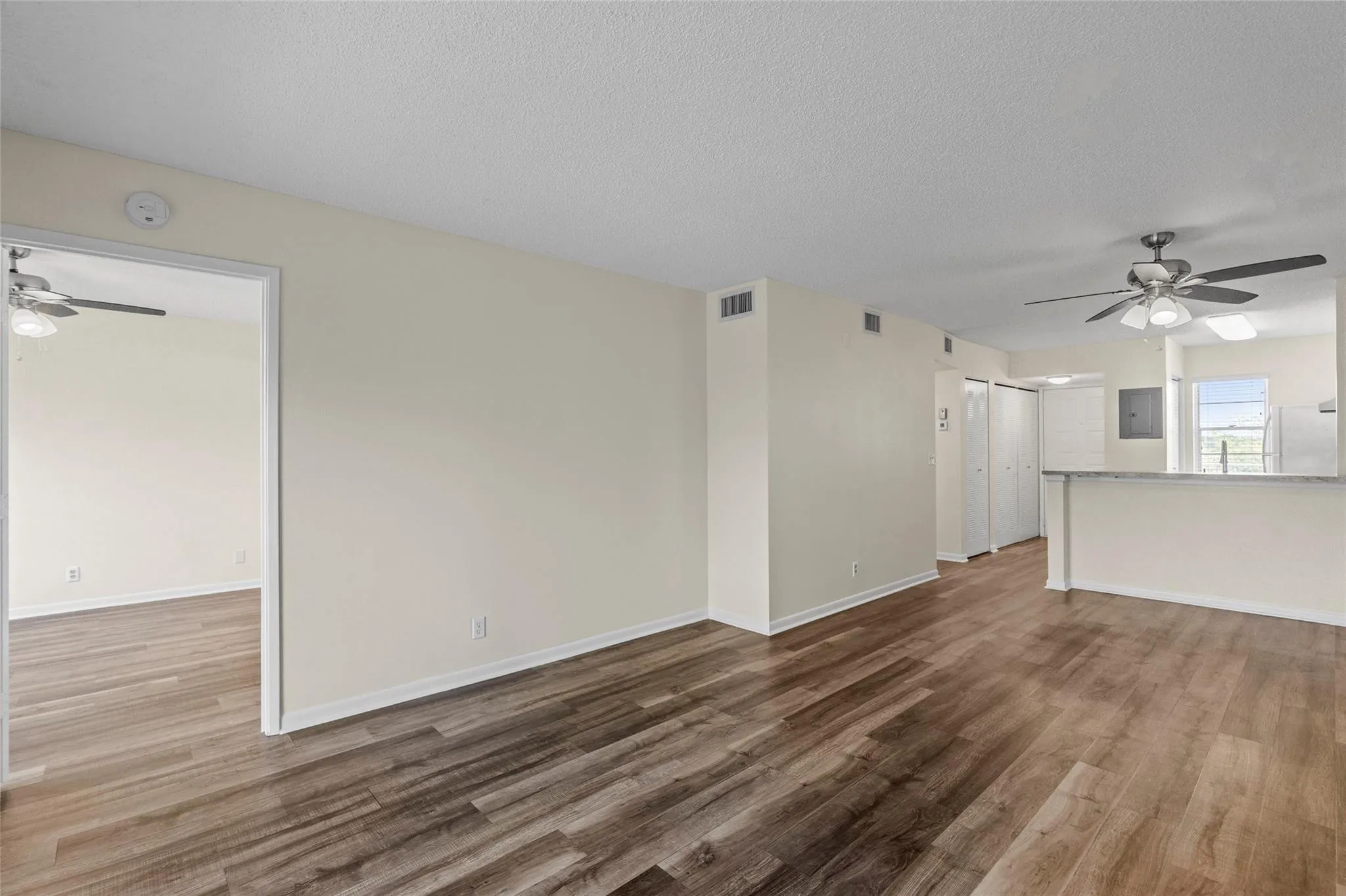 Living Area Looking Toward Kitchen