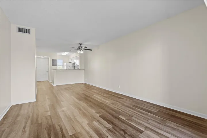 Living Area Looking Toward Kitchen