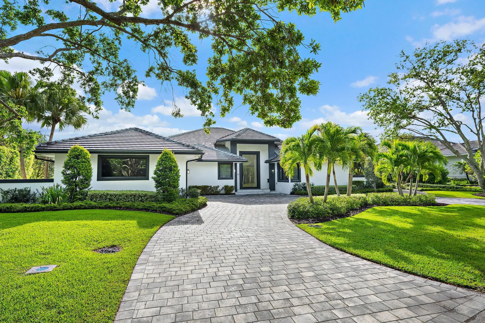 House front from left