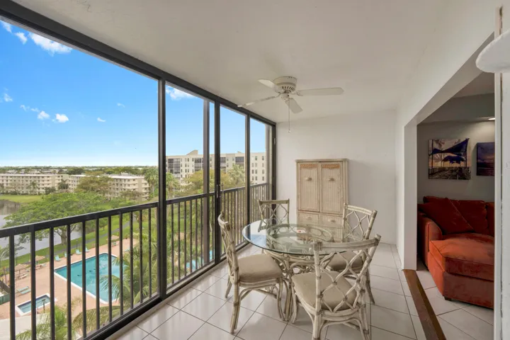 Big Enclosed Balcony