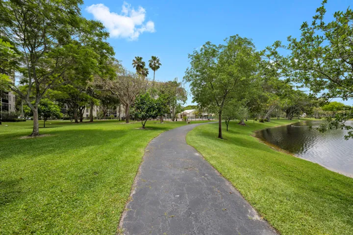 Miles of Shaded Secure Walking Paths