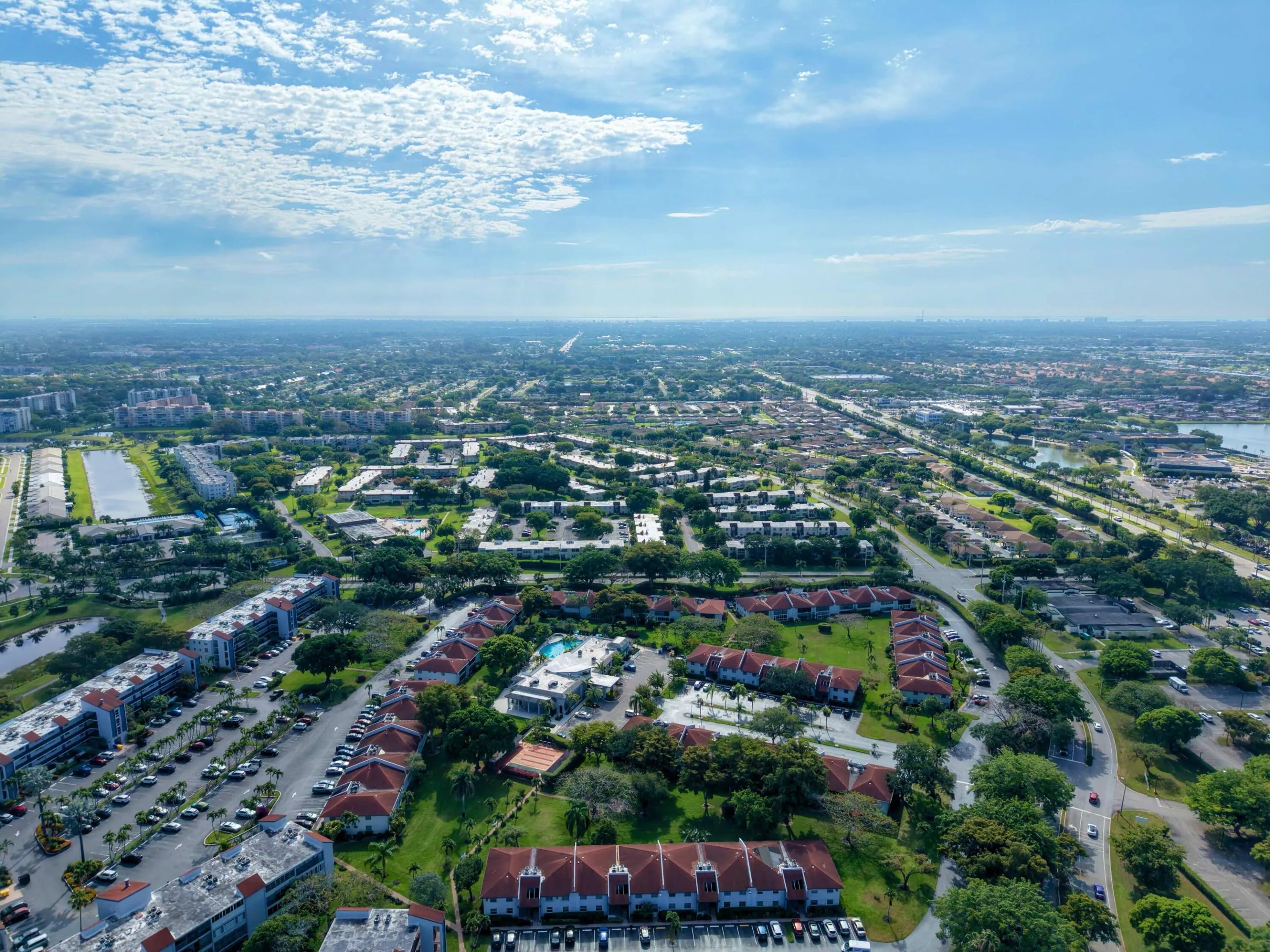 Panoramic to East