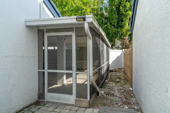 Cover Patio Entrance