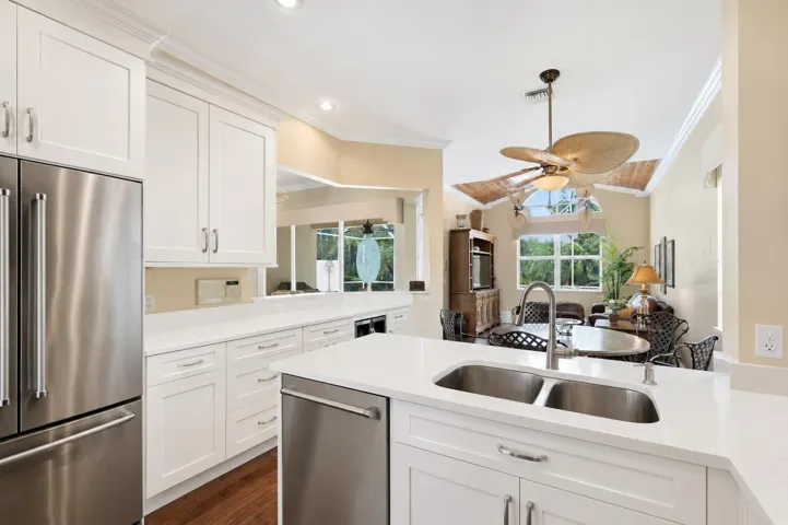 Virtually Staged Kitchen