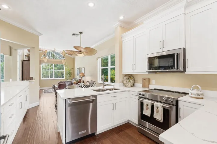 virtually Staged Kitchen