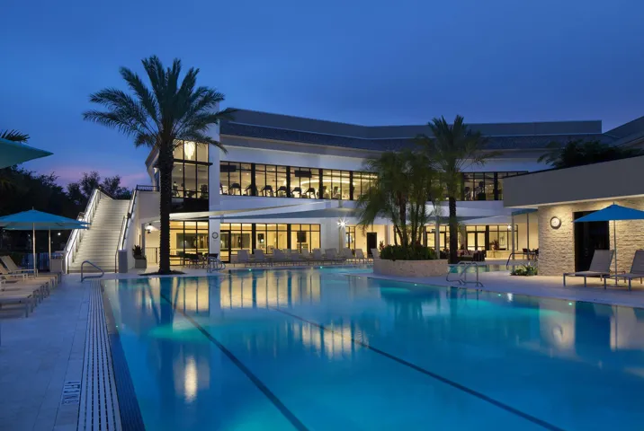 Pool at Night