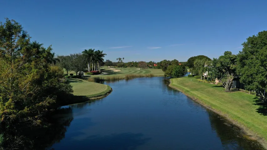 Lake with Golf Course