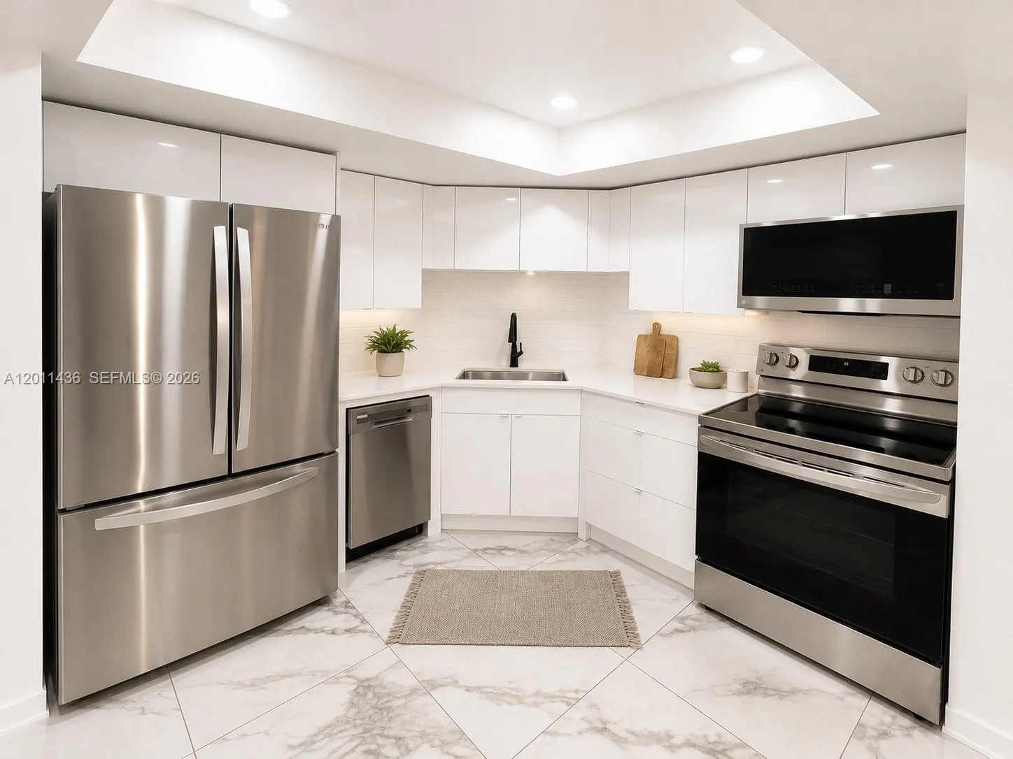 AI Virtual staging of Kitchen