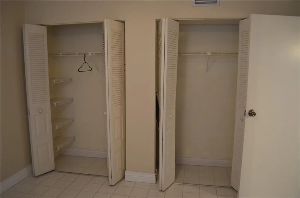 Second bedroom closets