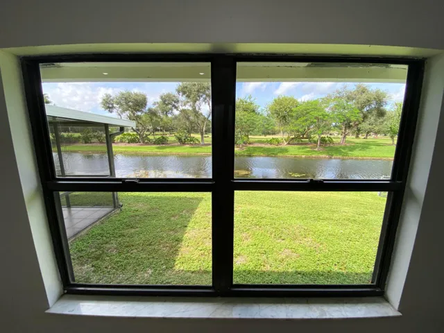 Kitchen Window view to Golf course