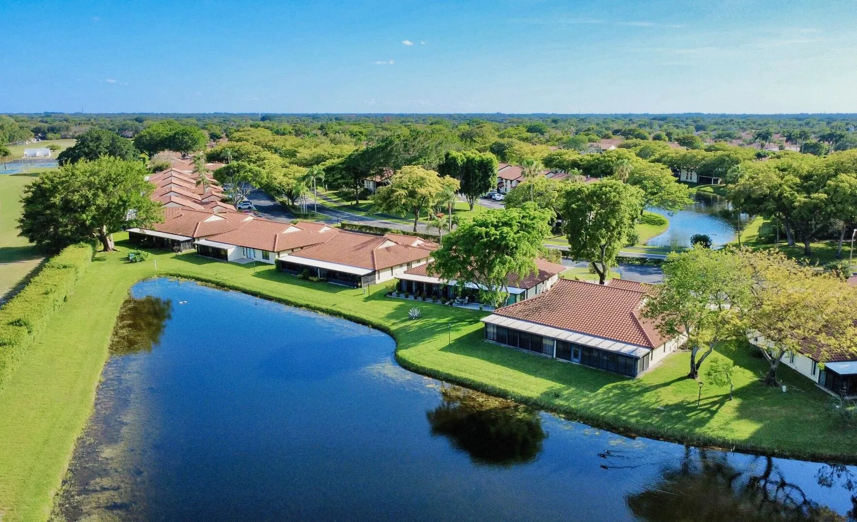 Drone - Lake at Entrance PC
