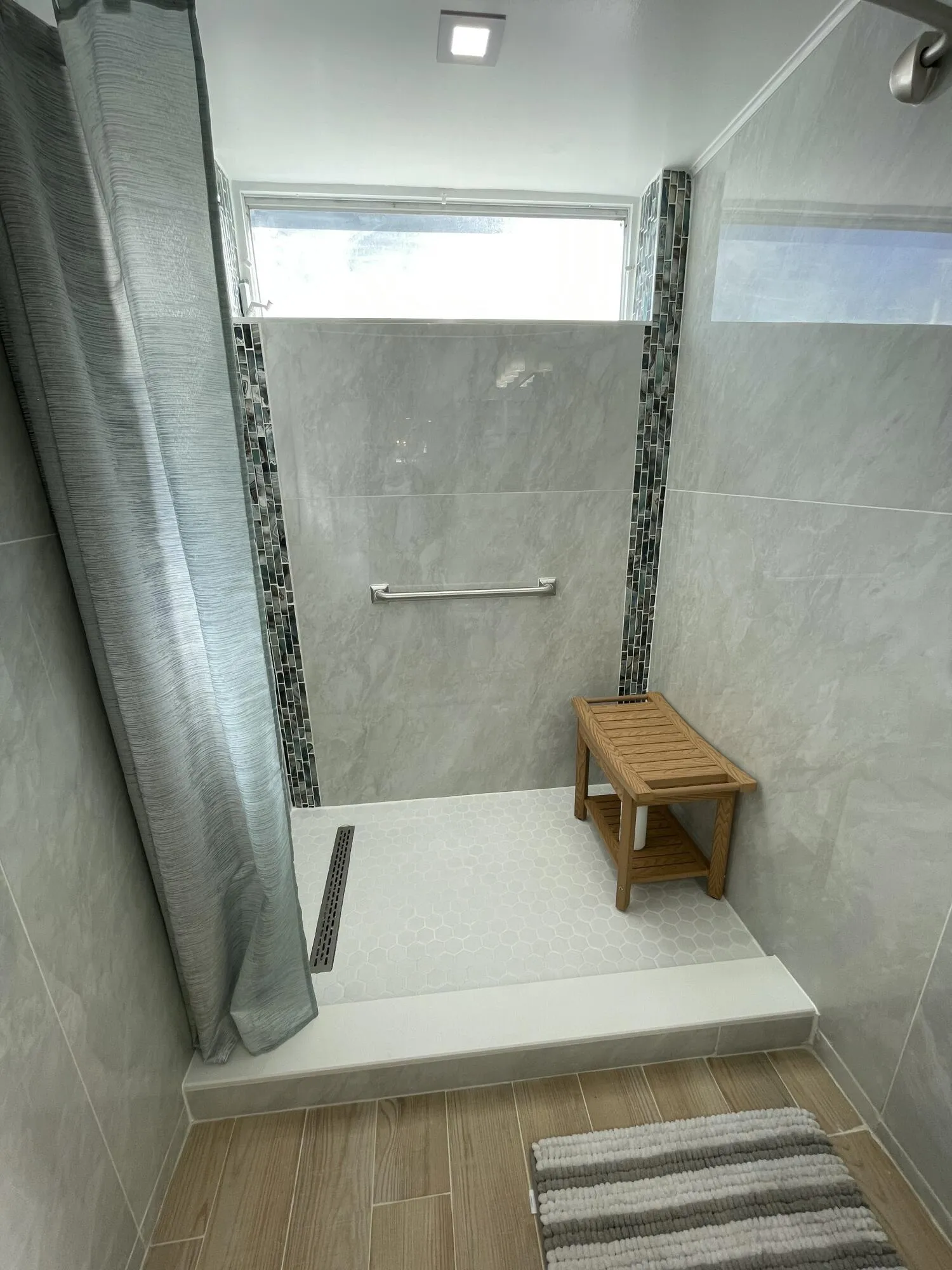 Large shower